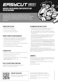 UNI301 Product Information Data Sheet