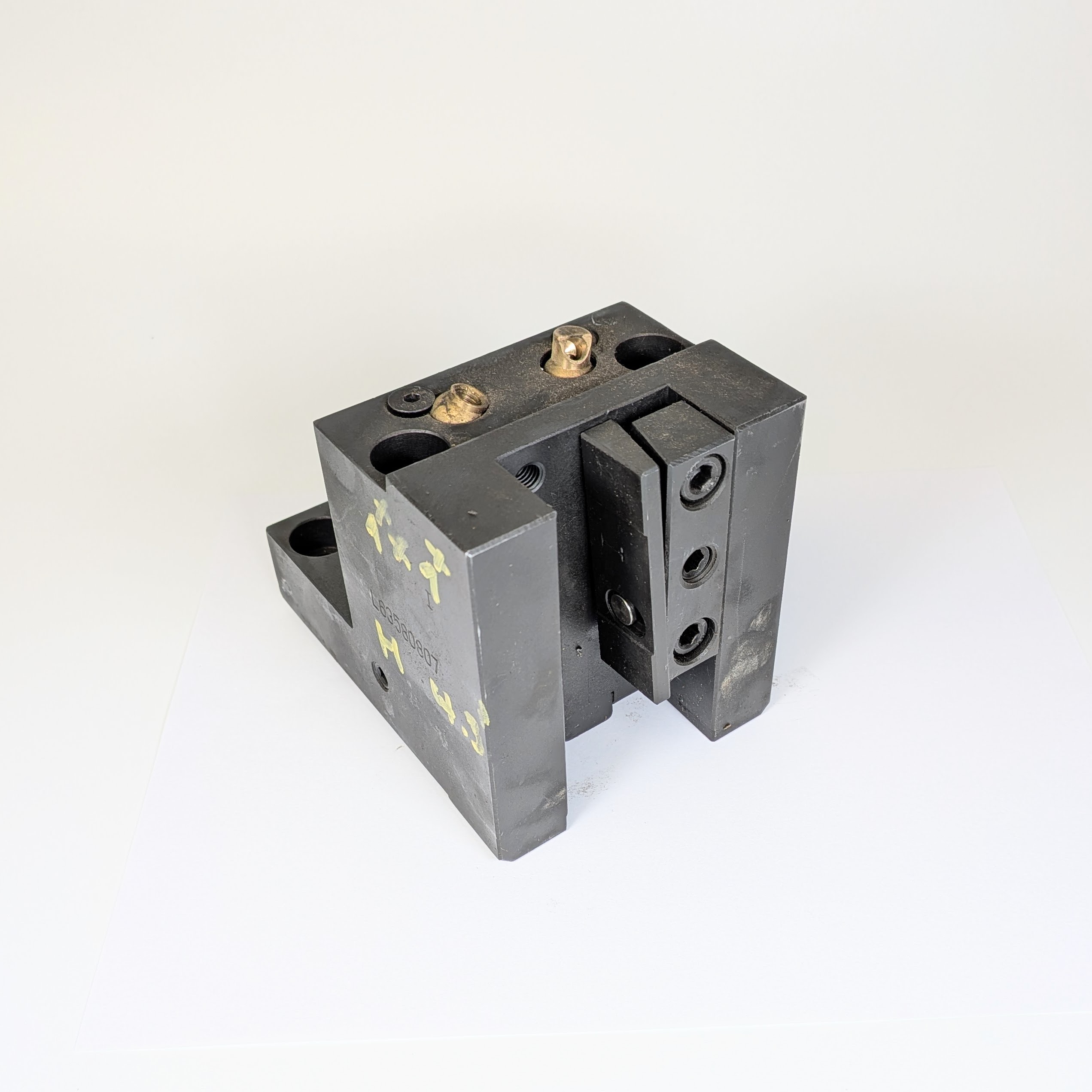 1" Square OD Turning Tool Block, BMT65, 4.3" Overall Height - Showroom Unit