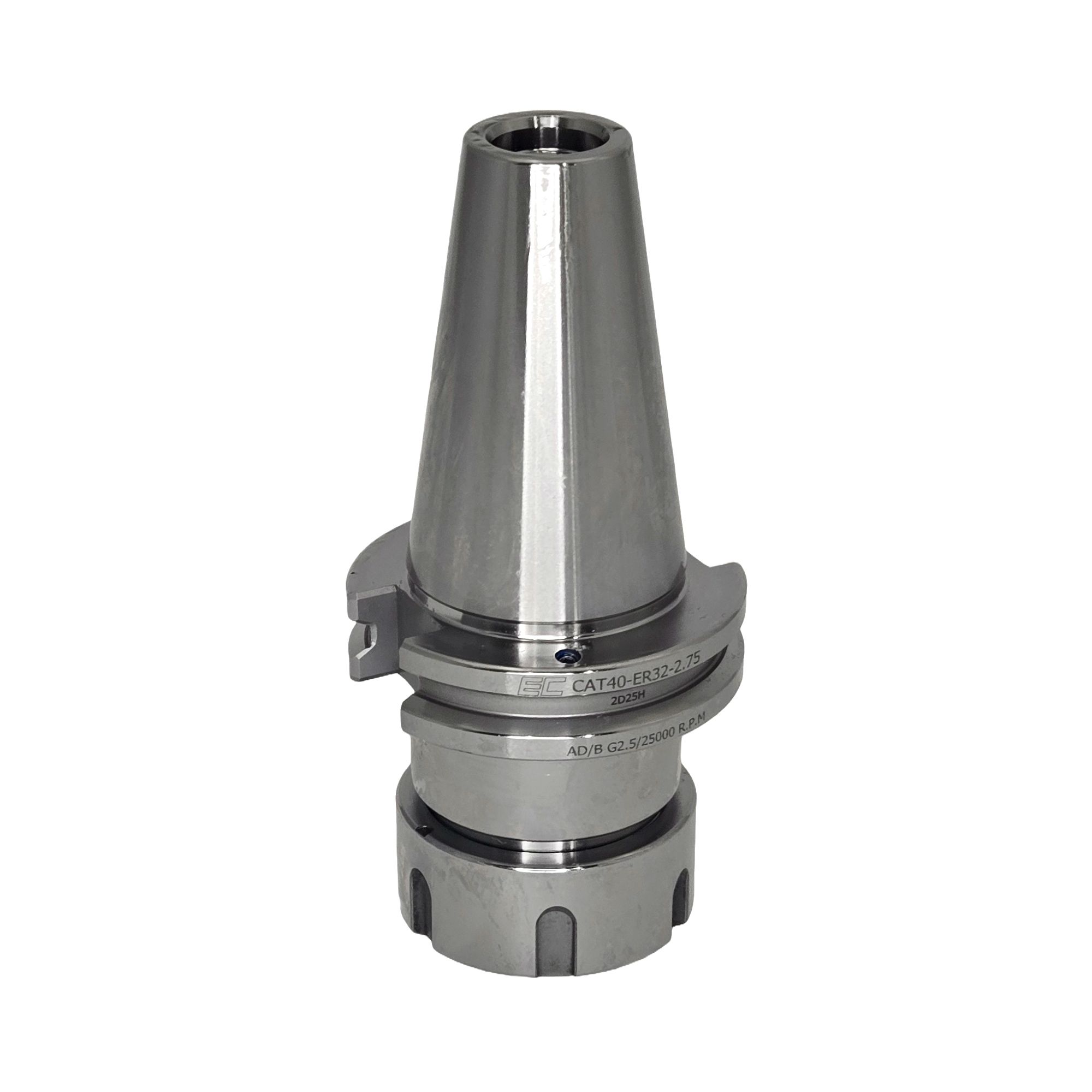 ER32 Collet Chuck, CAT40, 2.75" Gage Length