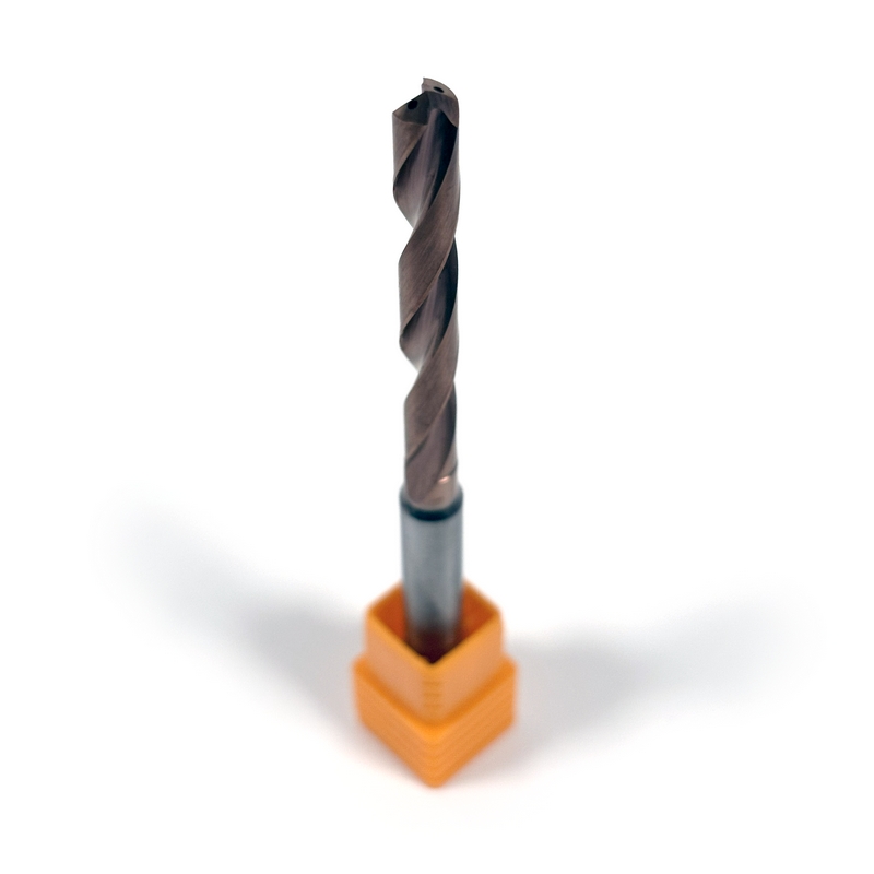 5mm Carbide Drill, 2 flutes, 5xD, Through Tool Coolant - 140°, 35mm LOC, Coated