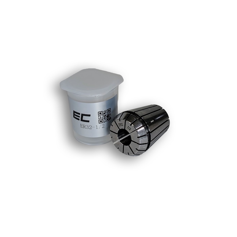 1/2" ER32 Collet, clamping range 0.500" - 0.461", Runout 0.01 mm