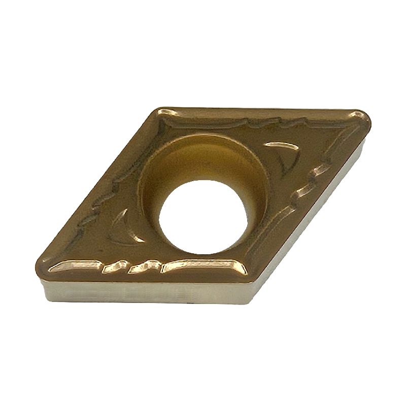 DCMT 32.52 Carbide (CVD) Turning Insert, HE3, EC511D Grade, for M Materials