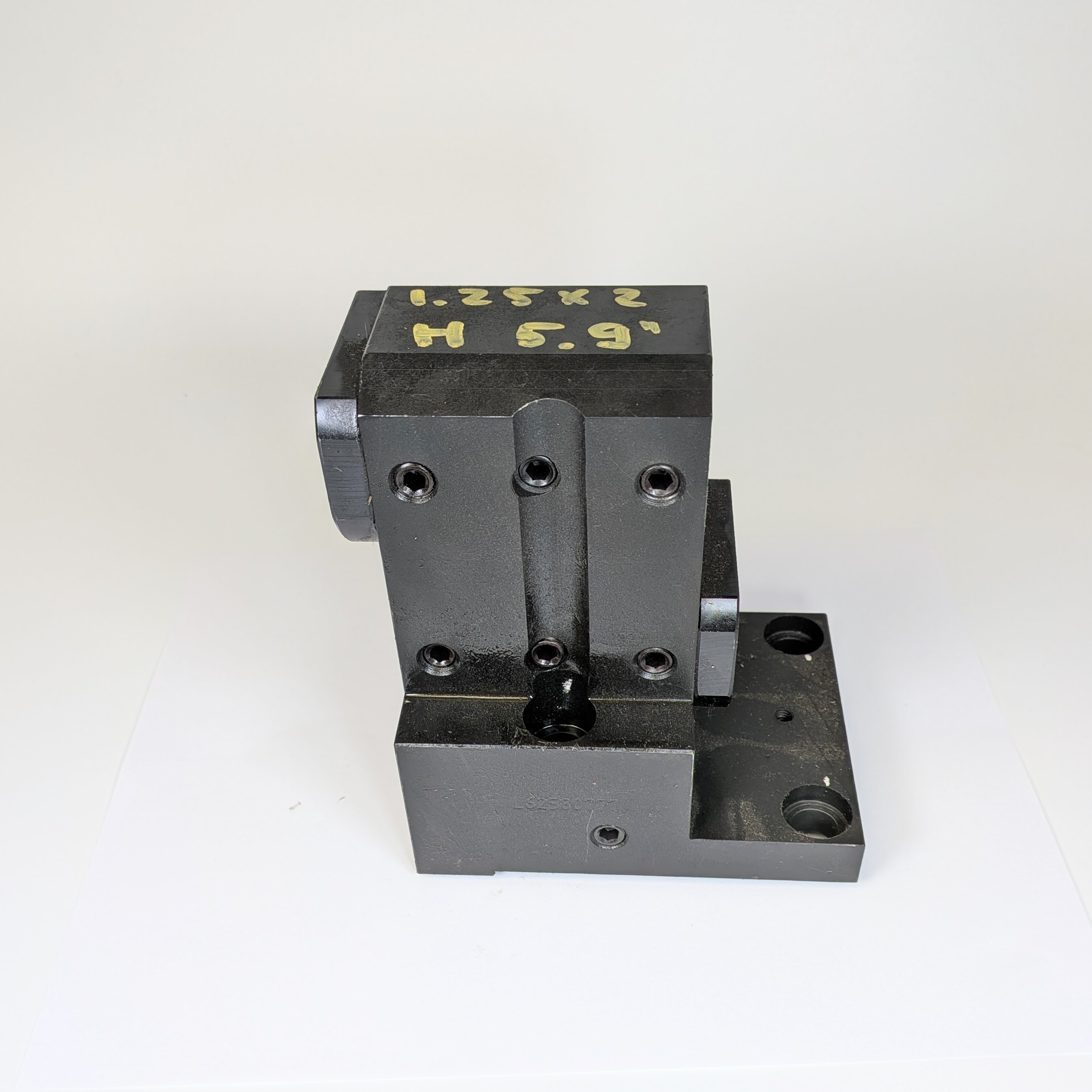 1-1/4" Dia. Twin Boring Bar Block, BMT65, 5.9" Overall Height - Showroom Unit