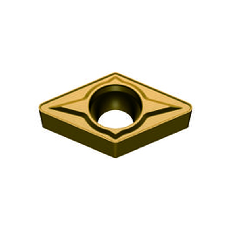 DCMT 32.51 Carbide (CVD) Turning Insert, AE3 Rough Chip Breaker, EC511D Grade, for M Materials