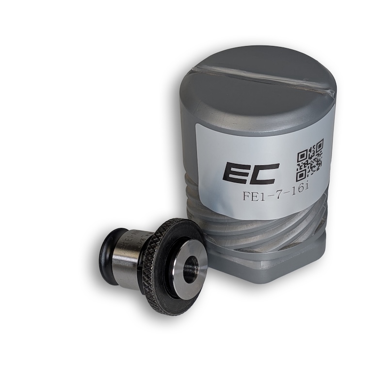 7/16" Tapping Collet, Size 1, 0.323" tap shank, 0.242" square