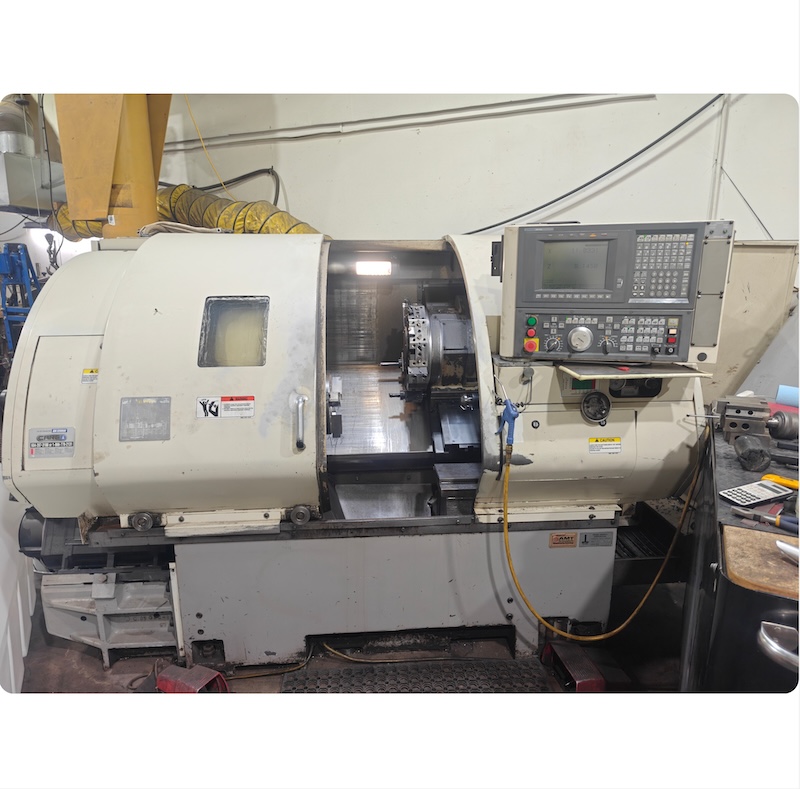 Okuma Crown 762S-BB, year 2002, SN 1911