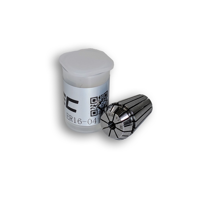 4 mm ER16 Collet, clamping range 4 - 3 mm, Runout 0.01 mm