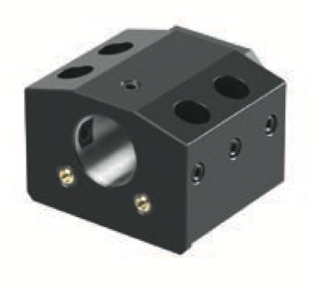 40 mm Dia. Boring Bar & Indexable Drill Block, BOT 35 x 76 mm, 40 mm Centre Height