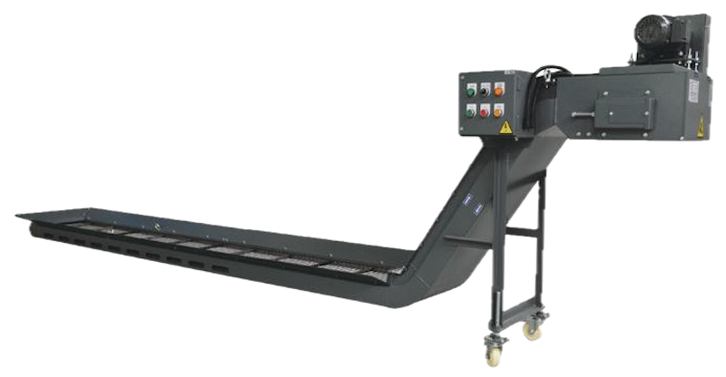 Chip Conveyor, Custom-Built, Tailored Dimensions and Configuration for Your Needs