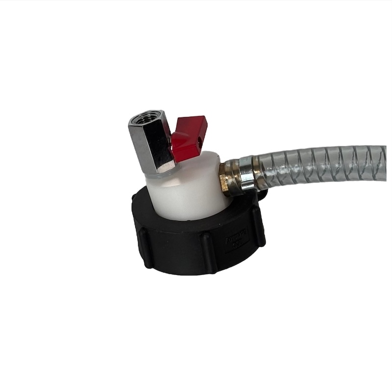 Tote (IBC) adapter incl. mount bracket for EASYMIX_01 coolant mixer