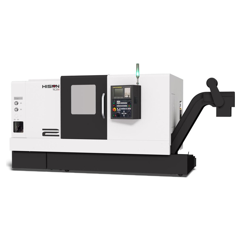 Hision LB8 Box Way CNC Lathe, 8-10" Chuck