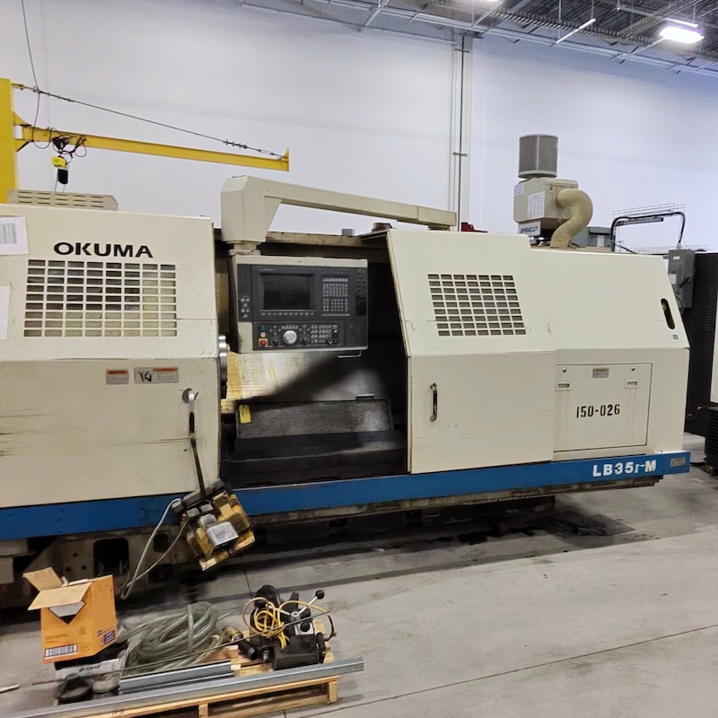 Okuma LB35II-M, year 2000, SN 0447