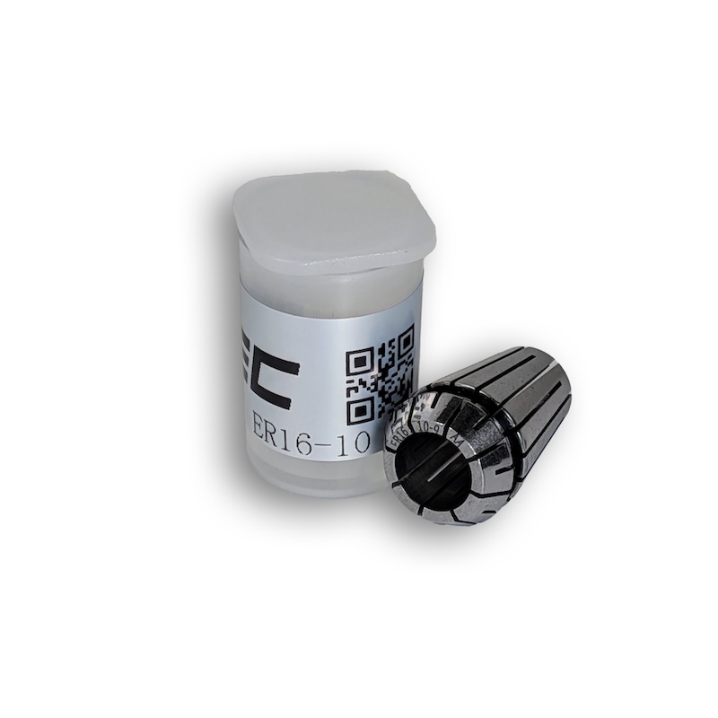 10 mm ER16 Collet, clamping range 10 - 9 mm, Runout 0.01 mm