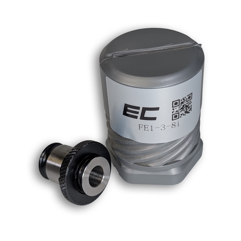 3/8" Tapping Collet, Size 1, 0.381" tap shank, 0.286" square
