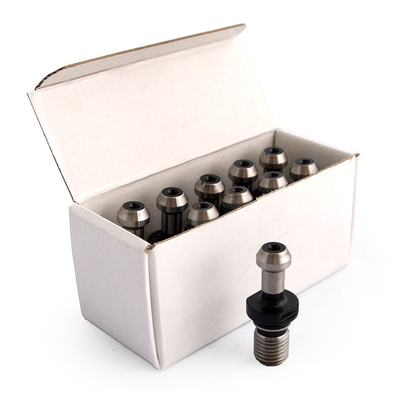SK40 (DIN69871) Pull Stud, 45° knob, M16x2.0 thread, 10 pcs