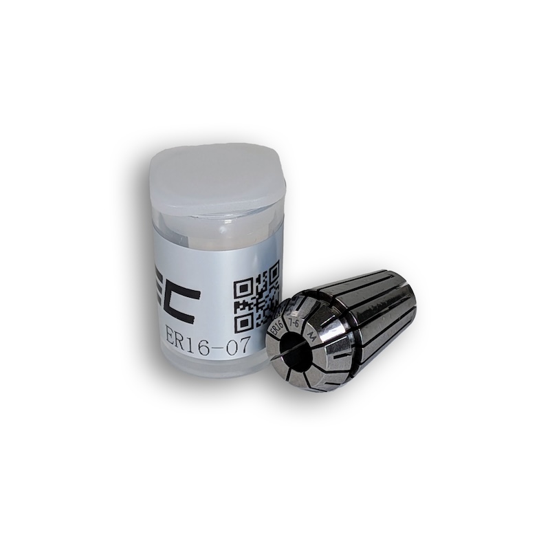 7 mm ER16 Collet, clamping range 7 - 6 mm, Runout 0.01 mm